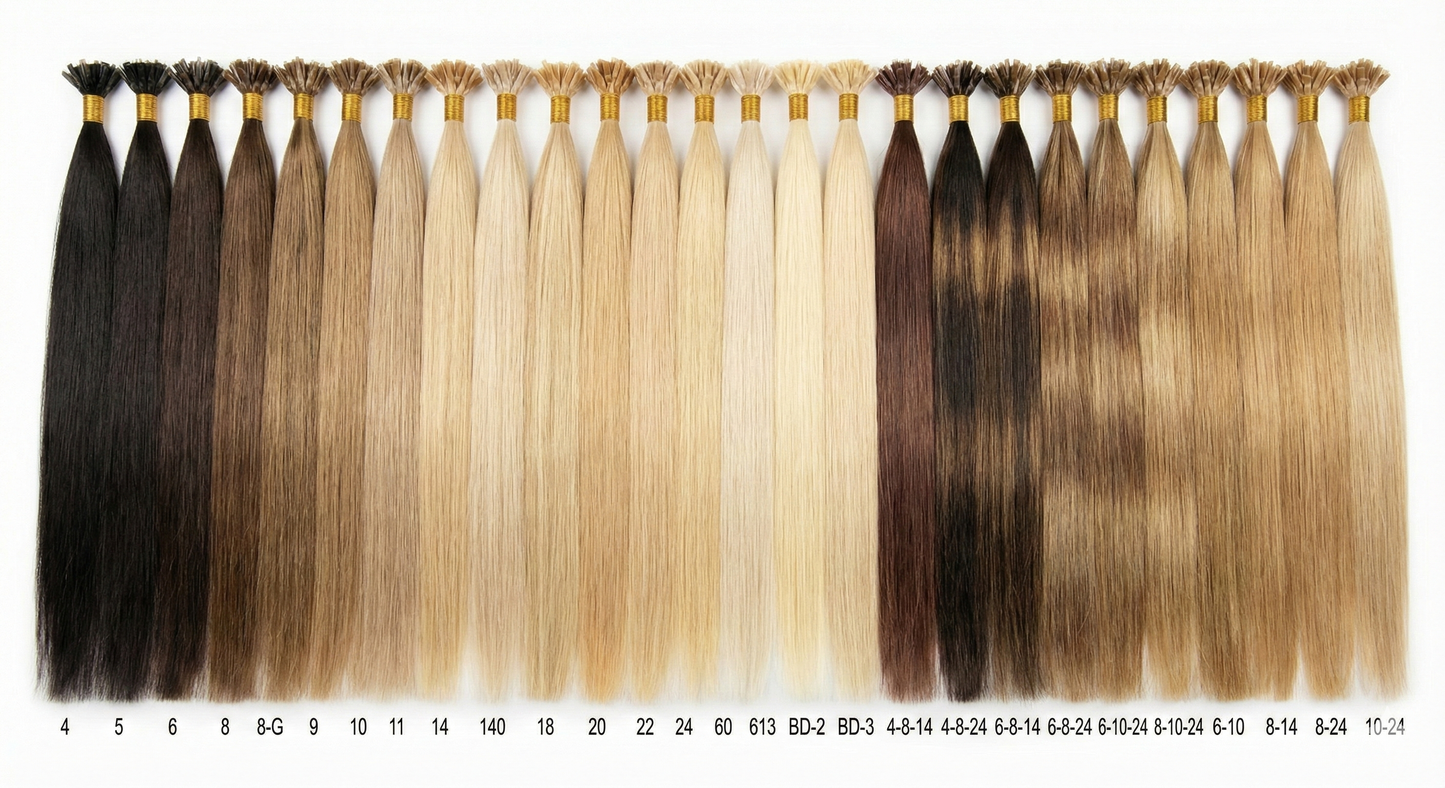 Keratin Bonds - Luxurious Eastern European Hair (26 inch)