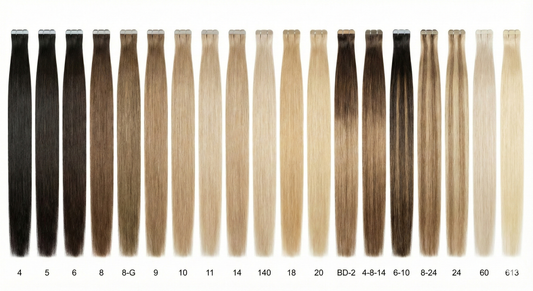 Invisible Tapes - Luxurious Double-Drawn Eastern European Hair